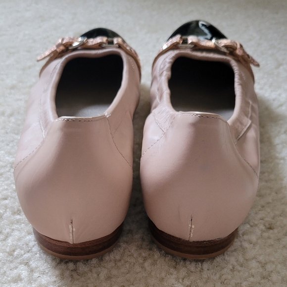 NIB AGL Attilio Giusti Cap Toe Ballet Flat Sz 10 Rose/Mauve Color - Picture 8 of 9